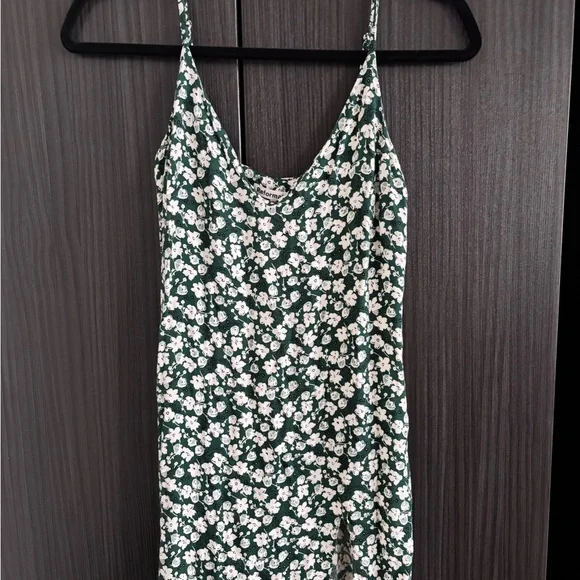 Reformation Green Floral Mini Dress - Picture 3 of 4
